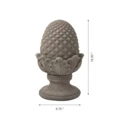 Budget 💯 Glitzhome® 16.5" Artichoke Garden Statue 👍 -Glitzhome Sales D600064S 8
