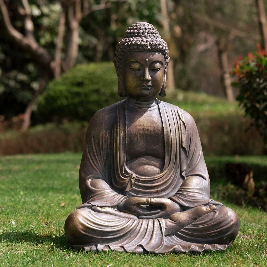 Brand new π Glitzhome® 23" Meditating Buddha Statue π― 4 Brand new π Glitzhome® 23" Meditating Buddha Statue π― - Image 2