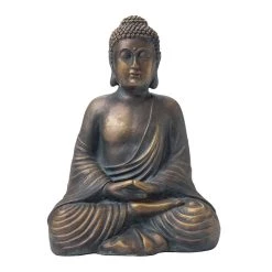 Deals ⌛ Glitzhome® 19" Meditating Buddha Statue ❤️
