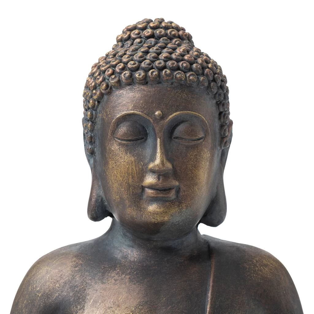 Deals ⌛ Glitzhome® 19" Meditating Buddha Statue ❤️ 8 Deals ⌛ Glitzhome® 19" Meditating Buddha Statue ❤️ - Image 6