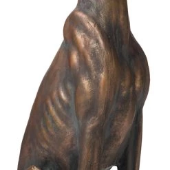 Best reviews of 🎁 Glitzhome® 30" Sitting Left Greyhound 🐕 Dog Statue 🥰 -Glitzhome Sales D600068S 8