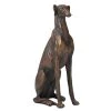 Buy 😉 Glitzhome® 30" Sitting Right Greyhound 🦮 Dog Statue 😉