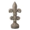 Brand new 👍 Glitzhome® 27" Standing Fleur De Lis Garden Statue 💯 -Glitzhome Sales D600071S 1
