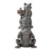 Wholesale ⭐ Glitzhome® 28" Bronze Stacked Frog Statue 🛒 -Glitzhome Sales D600072S 1