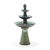 Deals 🛒 Glitzhome® 45" 3-Tier Ceramic Outdoor Fountain 👏