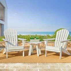 Best Sale 🤩 Glitzhome® 20" Outdoor Patio Round Side Table 🎁 -Glitzhome Sales D620451S 5