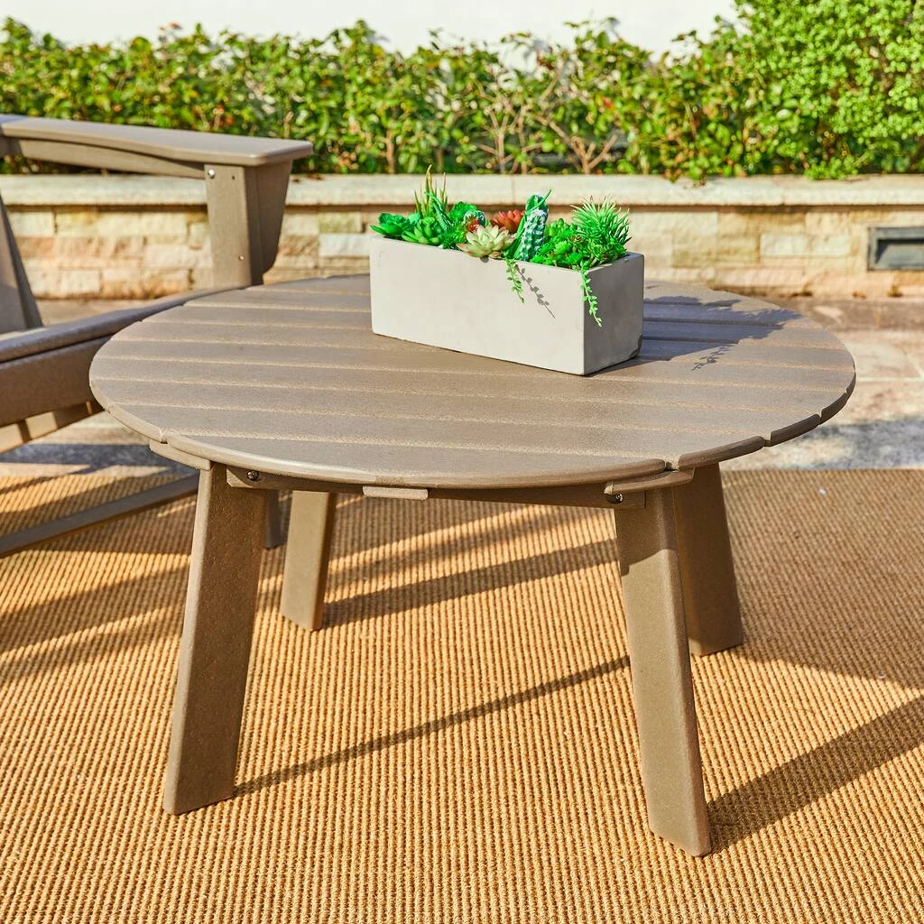 Best deal π Glitzhome® 35.5" Round Outdoor Coffee Table β 6 Best deal π Glitzhome® 35.5" Round Outdoor Coffee Table β - Image 4