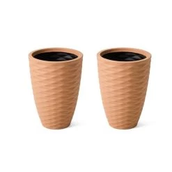 Hot Sale π Glitzhome® 19" Eco-Friendly Oversized Tall Round Diamond Planters, 2ct. π 20 Hot Sale π Glitzhome® 19" Eco-Friendly Oversized Tall Round Diamond Planters, 2ct. π -Glitzhome Sales D622962S 1 1