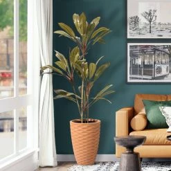 Hot Sale π Glitzhome® 19" Eco-Friendly Oversized Tall Round Diamond Planters, 2ct. π 15 Hot Sale π Glitzhome® 19" Eco-Friendly Oversized Tall Round Diamond Planters, 2ct. π -Glitzhome Sales D622962S 4