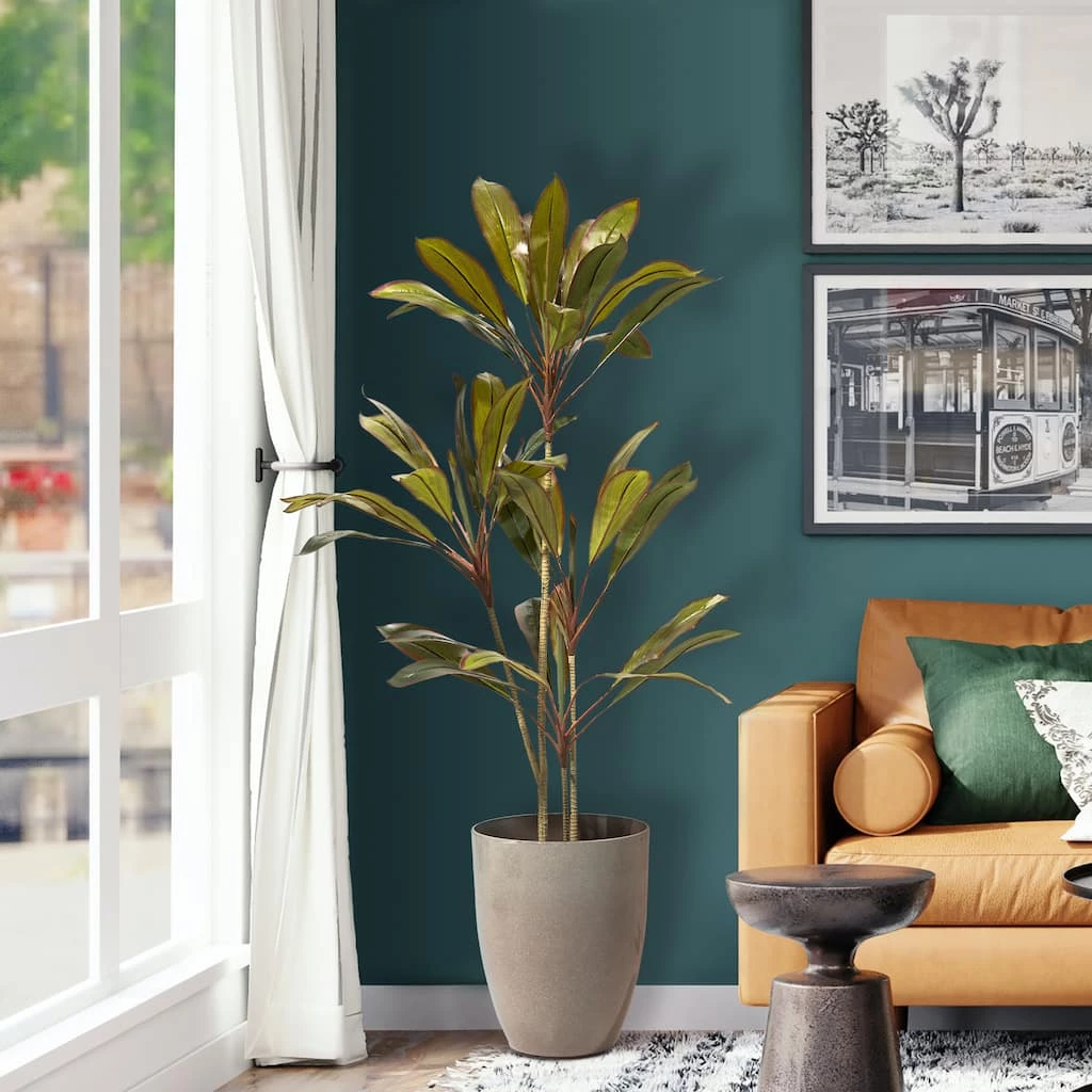 Cheap π Glitzhome® 17" Eco-Friendly Oversized Faux Ceramic Tall Bowl Planters, 2ct. π 6 Cheap π Glitzhome® 17" Eco-Friendly Oversized Faux Ceramic Tall Bowl Planters, 2ct. π - Image 4