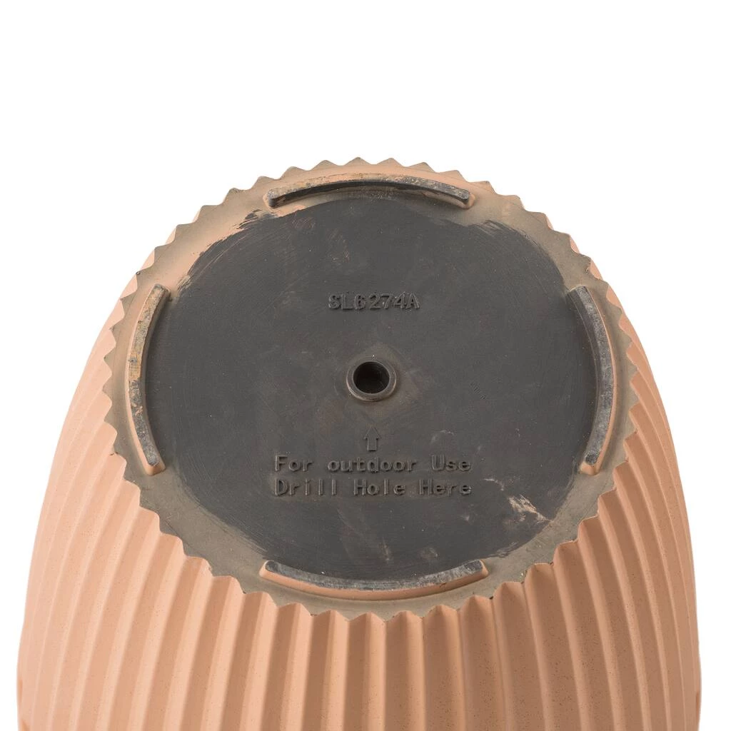 Best Pirce π Glitzhome® Eco-Friendly Oversized Terra Cotta Round Plastic Fluted Pot Planter Set 𧨠9 Best Pirce π Glitzhome® Eco-Friendly Oversized Terra Cotta Round Plastic Fluted Pot Planter Set 𧨠- Image 7
