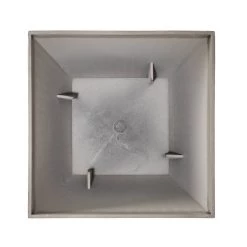 Promo 🛒 Glitzhome® Eco-Friendly Oversized Faux Concrete Square Plastic Fluted Pot Planter Set ⌛ -Glitzhome Sales D622976S 6