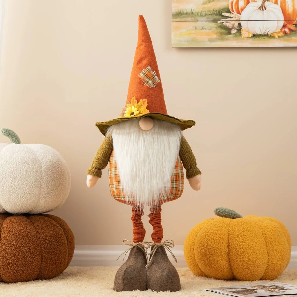Flash Sale π Glitzhome® Telescoped Fabric Fall Gnome Standing Décor π 4 Flash Sale π Glitzhome® Telescoped Fabric Fall Gnome Standing Décor π - Image 2