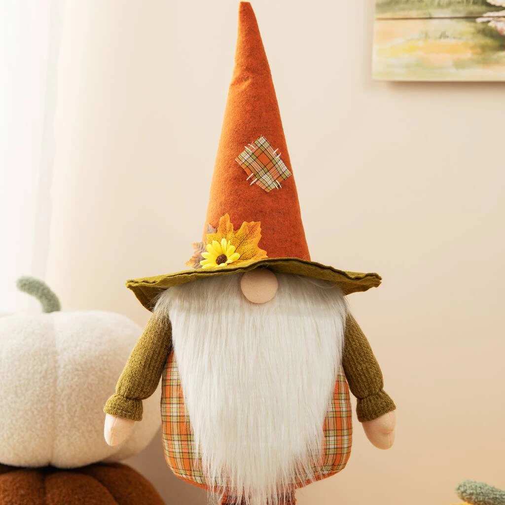 Flash Sale π Glitzhome® Telescoped Fabric Fall Gnome Standing Décor π 6 Flash Sale π Glitzhome® Telescoped Fabric Fall Gnome Standing Décor π - Image 4