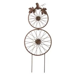 Wholesale β Glitzhome® 33.75" Fall Metal Bicycle Wheel Pumpkin Yard Stake π 16 Wholesale β Glitzhome® 33.75" Fall Metal Bicycle Wheel Pumpkin Yard Stake π -Glitzhome Sales D624715S 7