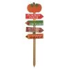 Cheap 👏 Glitzhome® 41.75" Fall Wooden Pumpkin Patch Yard Stake 🌟 -Glitzhome Sales D624716S 1