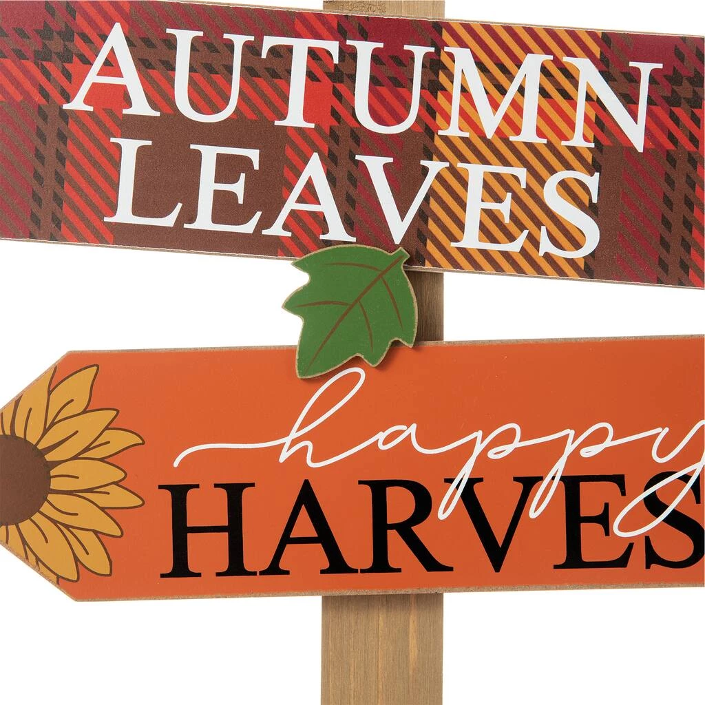 Cheap π Glitzhome® 41.75" Fall Wooden Pumpkin Patch Yard Stake π 8 Cheap π Glitzhome® 41.75" Fall Wooden Pumpkin Patch Yard Stake π - Image 6