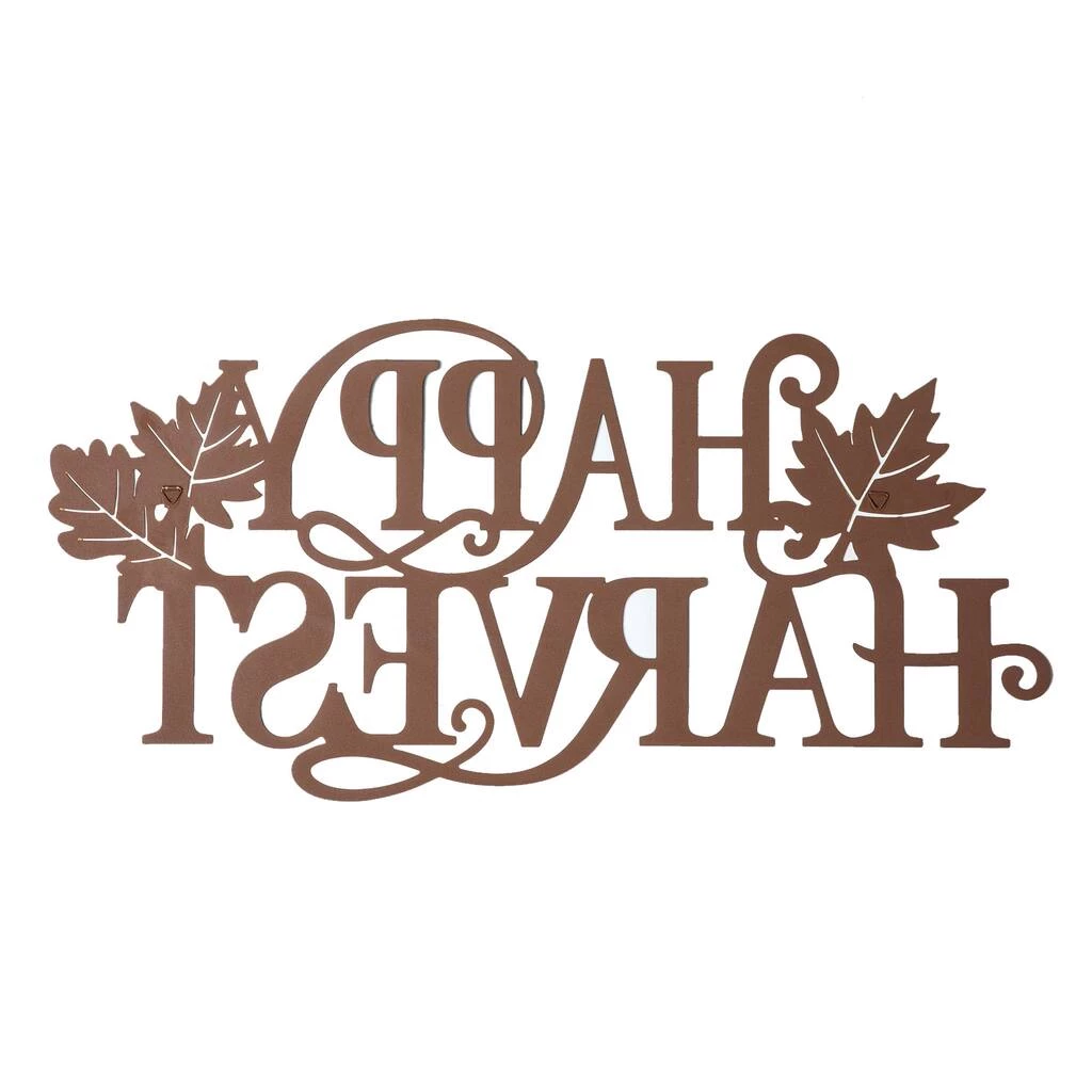 Best Sale π Glitzhome® 24" Metal "HAPPY HARVEST" Wall Décor π 9 Best Sale π Glitzhome® 24" Metal "HAPPY HARVEST" Wall Décor π - Image 7