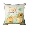 New 🥰 Glitzhome® 20" Fall Embroidered Pumpkin Pillow 🧨 -Glitzhome Sales D624727S 1