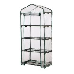 Glitzhome Sales 14 Deals 🛒 Glitzhome® 5ft.4-Layer Portable Greenhouse 🌟