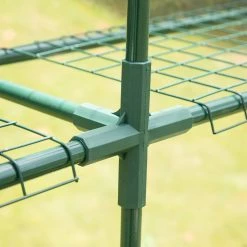 Best deal 🎁 Glitzhome® 7ft. Walk-In 3-Tier 18-Shelf Greenhouse 🎉 -Glitzhome Sales D644671S 4