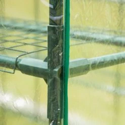 Best deal 🎁 Glitzhome® 7ft. Walk-In 3-Tier 18-Shelf Greenhouse 🎉 -Glitzhome Sales D644671S 5