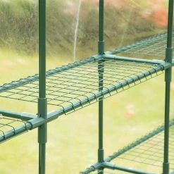 Best deal 🎁 Glitzhome® 7ft. Walk-In 3-Tier 18-Shelf Greenhouse 🎉 -Glitzhome Sales D644671S 8