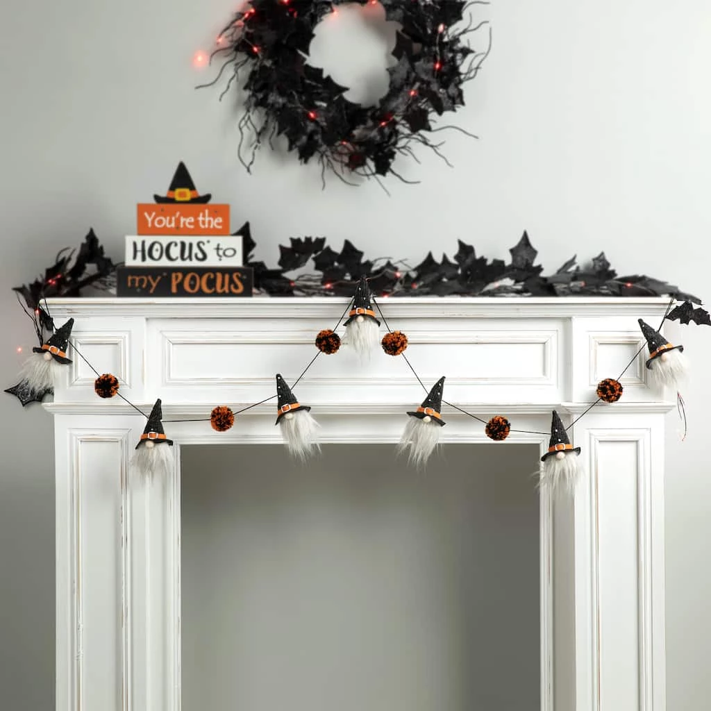 Cheap π Glitzhome® 6ft. π¦ Halloween Fabric Gnomes Garland π₯ 4 Cheap π Glitzhome® 6ft. π¦ Halloween Fabric Gnomes Garland π₯ - Image 2