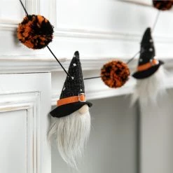 Cheap π Glitzhome® 6ft. π¦ Halloween Fabric Gnomes Garland π₯ 12 Cheap π Glitzhome® 6ft. π¦ Halloween Fabric Gnomes Garland π₯ -Glitzhome Sales D645639S 4