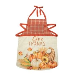 Best reviews of ⌛ Glitzhome® 32" 👪 Thanksgiving Printed Apron 🌟 -Glitzhome Sales D645652S 8