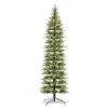 Best Sale 🎁 Glitzhome® 9ft. Pre-Lit Pine Artificial 🔔 Christmas Tree, Warm White LED Lights 👍