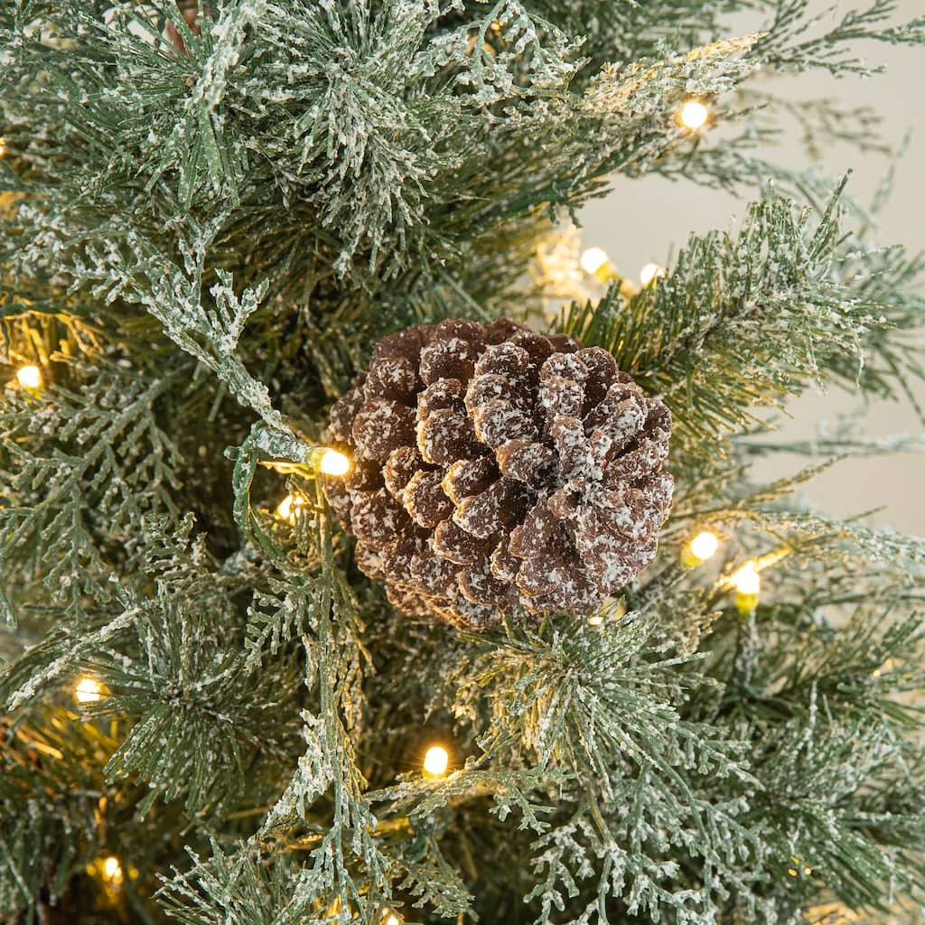 Promo π Glitzhome® 4ft. Pre-Lit Pine Artificial π Christmas Porch Tree, Warm White LED Lights βοΈ 6 Promo π Glitzhome® 4ft. Pre-Lit Pine Artificial π Christmas Porch Tree, Warm White LED Lights βοΈ - Image 4