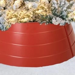 Top 10 π Glitzhome® 22" π Christmas Painted Red Metal Tree Collar π₯ 12 Top 10 π Glitzhome® 22" π Christmas Painted Red Metal Tree Collar π₯ -Glitzhome Sales D652294S 4