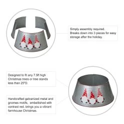 Deals π― Glitzhome® 26" π Christmas Galvanized Metal Gnomes Tree Collar β 14 Deals π― Glitzhome® 26" π Christmas Galvanized Metal Gnomes Tree Collar β -Glitzhome Sales D652296S 5