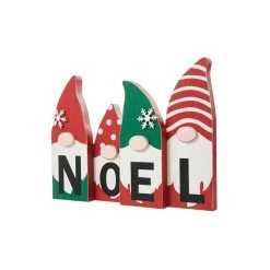 Brand new π Glitzhome® 11'' Noel Wooden π
Christmas Gnome Family Table Décor π