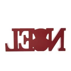 Brand new 🤩 Glitzhome® 15'' NOEL Wooden 🎅 Christmas Plaid Table Décor 🛒 -Glitzhome Sales D652316S 6