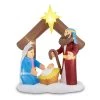 Flash Sale 👍 Glitzhome® 7ft. Lighted Inflatable Nativity Décor 🧨 -Glitzhome Sales D652336S 1