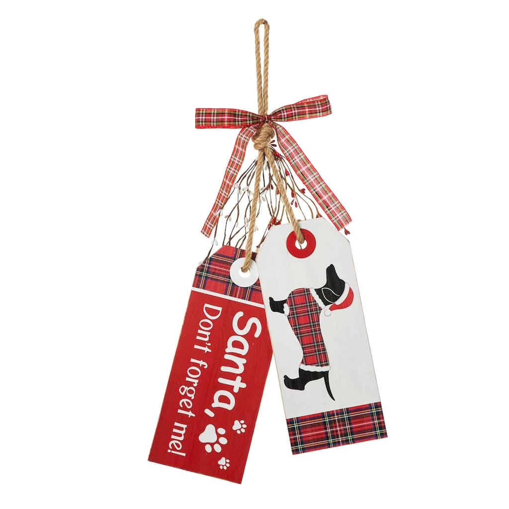 Deals βοΈ Glitzhome® 24'' Wooden π Christmas Pet Doorknob Hanging Décor π 3 Deals βοΈ Glitzhome® 24'' Wooden π Christmas Pet Doorknob Hanging Décor π