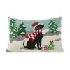 Discount 💯 Glitzhome® Hooked 🎄 Christmas 🐕 Dog Pillow 🔥 -Glitzhome Sales D652353S 1