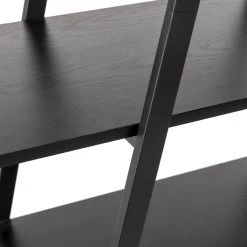 Wholesale 🎉 Glitzhome® 5.5ft. Modern Industrial 4-Tier A-Frame Open Ladder Bookshelf 👏 -Glitzhome Sales D670844S 6