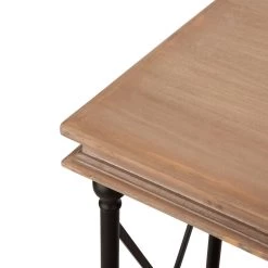 Coupon 💯 Glitzhome® 42" French Vintage Antiqued Finish Console Table 🔔 -Glitzhome Sales D670848S 5