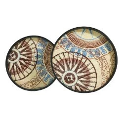 Hot Sale ✨ Glitzhome® Nesting Side Table with Polygonal Star Pattern Tray Top Set ⌛ 16 Hot Sale ✨ Glitzhome® Nesting Side Table with Polygonal Star Pattern Tray Top Set ⌛ -Glitzhome Sales D670849S 7