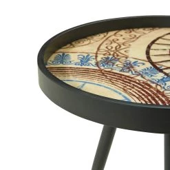 Hot Sale ✨ Glitzhome® Nesting Side Table with Polygonal Star Pattern Tray Top Set ⌛ 17 Hot Sale ✨ Glitzhome® Nesting Side Table with Polygonal Star Pattern Tray Top Set ⌛ -Glitzhome Sales D670849S 8