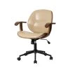 Best deal 🧨 Glitzhome® 38" Leatherette Gaslift Adjustable Swivel Office Chair 🧨 -Glitzhome Sales D670862S 1